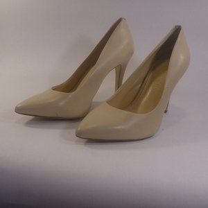 GIANNI BINI nude/tan colored heels Heels